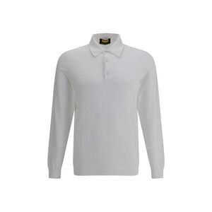 Svevo White Cotton Polo Men's Shirt